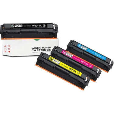 PlusPrint 207A Hp Color Laserjet Pro M283CDW Uyumlu Muadil Toner Chipsiz 1