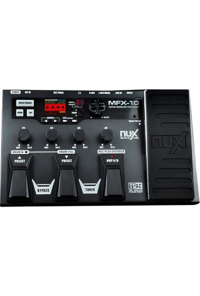 Nux Nux Mfx-10 Gitar Efekt Prosesörü