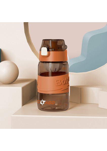 Büyük Kapasiteli Spor Kupası 500ML Fırtına Turuncu (Yurt Dışından)