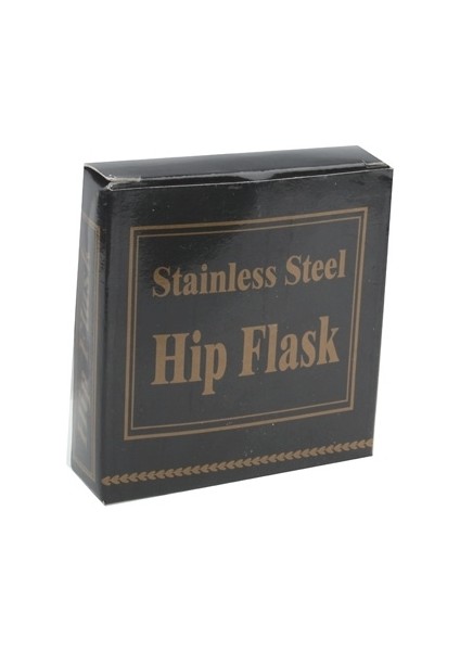 7 Oz Paslanmaz Ste Likör ve Kalça Şişesi Gümüş (Yurt Dışından)