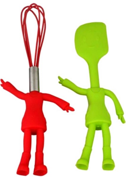 2'li Set Çırpıcı Spatula