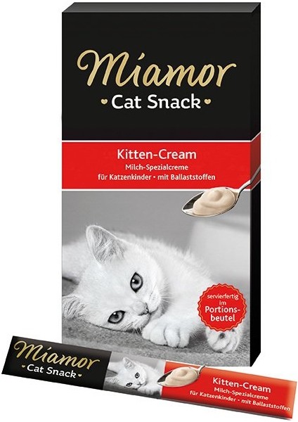 Miamor Cream Yavru Sıvı Kedi Ödülü 6X15 gr