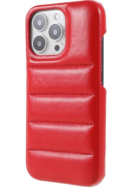 iPhone 13 Pro Max İçin Için Puffer Case - Kırmızı (Yurt Dışından)