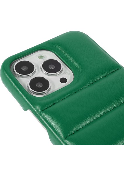 iPhone 13 Pro Max İçin Için Puffer Case - Yeşil (Yurt Dışından)