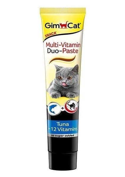 Gimcat Multi Vitamin Paste 12 Vitaminli Ton Balıklı Kedi Macunu 50 gr