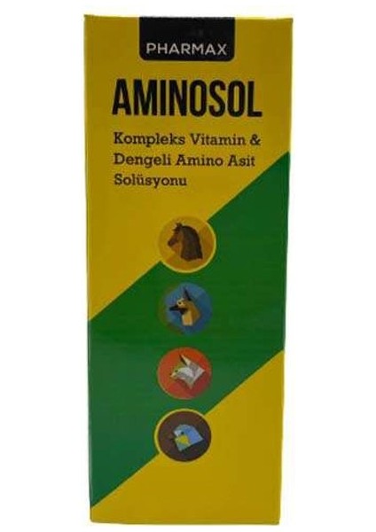 Pharmax Aminosol Köpek Kedi ve Kuş Kemirgen Vitamini 30 ml