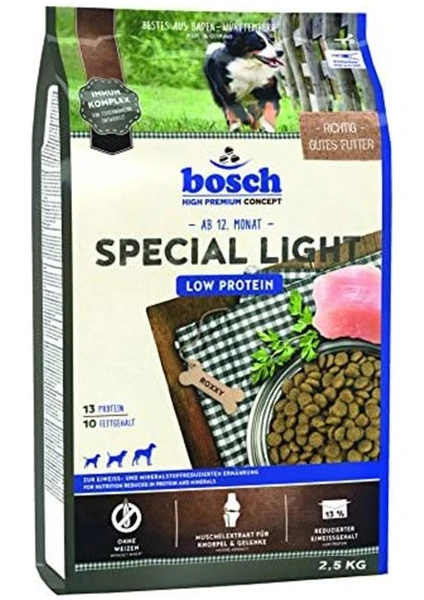 Special Light Extra Düşük Kalorili Yetişkin Köpek Maması 2,5 kg