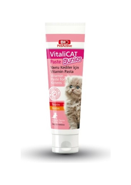 Pet Active Vitalicat Junior Paste Kedi Multivitamin Macunu 100 ml