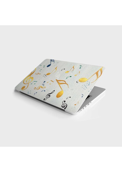Laptop Sticker Bilgisayar Notebook Pc Kaplama Etiketi Renkli Notalar
