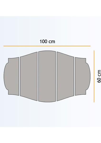 Hulk Yeşil Dev Mdf Tablo 0534 (Model C)