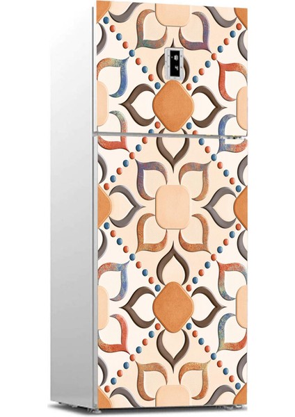 Buzdolabı Sticker Kaplama Dolap Kaplama Etiketi 3D Seramik Desen