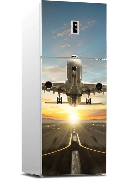 Buzdolabı Sticker Kaplama Dolap Kaplama Etiketi Jetliner