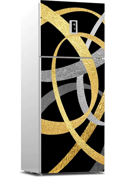 Buzdolabı Sticker Kaplama Dolap Kaplama Etiketi Soyut Desen