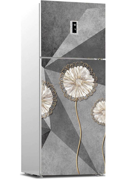 Buzdolabı Sticker Kaplama Dolap Kaplama Etiketi Üçgen Karahindiba