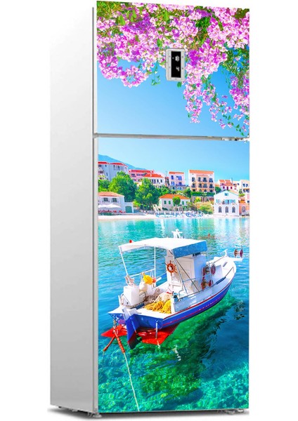Buzdolabı Sticker Kaplama Dolap Kaplama Etiketi Assos Yunanistan