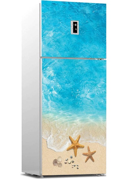 Buzdolabı Sticker Kaplama Dolap Kaplama Etiketi Yaz Deniz