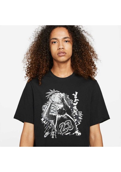 Jordan Vintage Graphic Short-Sleeve Erkek Tişört - SIYAH-DM3221-010