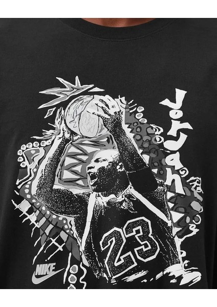 Jordan Vintage Graphic Short-Sleeve Erkek Tişört - SIYAH-DM3221-010 fırsatları