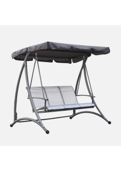 3 Kişilik Metal Salıncak, Bahçe Salıncağı