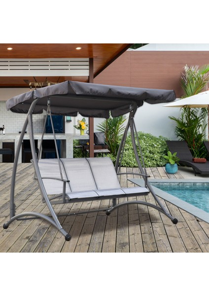 3 Kişilik Metal Salıncak, Bahçe Salıncağı fiyatları