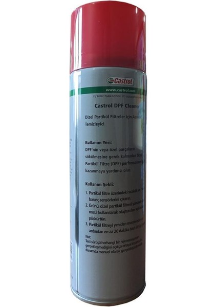 Dpf Cleaner Partikül Filtre Temizleyici 500 ml