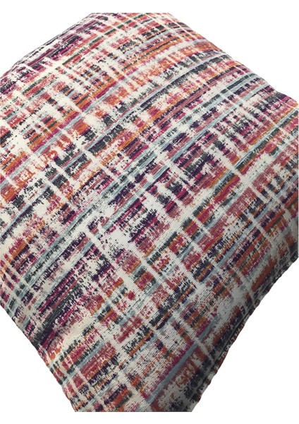 Renkli Çizgili Kırlent Kılıfı 45CM*45CM
