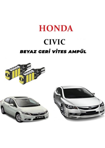 Honda Cıvıc Fd6 LED Geri Vites Ampul Beyaz **yüksek Işık** fiyatları