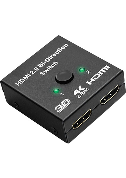 Powermaster PM-19903 1.4V 2 Port Çift Yönlü HDMI Birleştirici ve Dağıtıcı