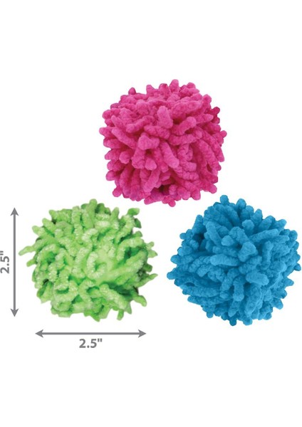 Kong Kedi Mikrofiber Oyun Topu 4,5cm