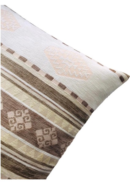 Kilim Desenli Krem Kırlent Kılıfı 45CM*45CM modelleri