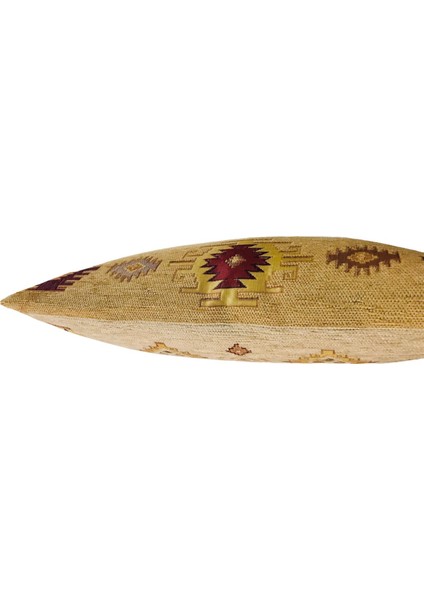Kilim Desenli Safran Kırlent Kılıfı 45CM*45CM fırsatları