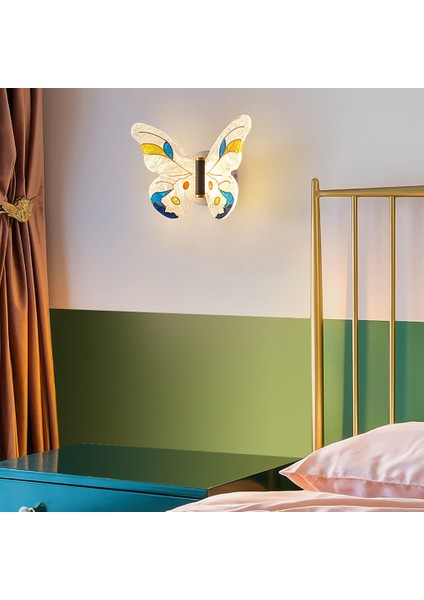 Çocuk Odası LED Kelebek Aplik (Yurt Dışından)