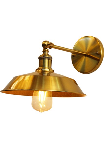 4 W Retro Duvar Lambası Endüstriyel Metal Koridor Merdiven Koridor Balkon Duvar Lambası Ferforje Dekoratif Duvar Lambası (Yurt Dışından)