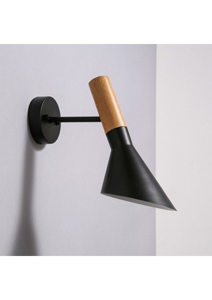 Modern Minimalist Endüstriyel Stil Alüminyum Yaratıcı Kişilik Yatak Odası Başucu Koridor Ferforje Duvar Lambası (Ampul Dahil Değil) (Yurt Dışından)