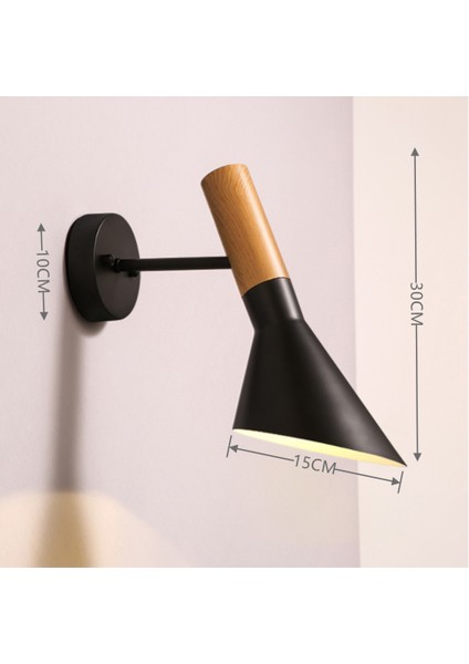 Modern Minimalist Endüstriyel Stil Alüminyum Yaratıcı Kişilik Yatak Odası Başucu Koridor Ferforje Duvar Lambası (Ampul Dahil Değil) (Yurt Dışından) fiyatları