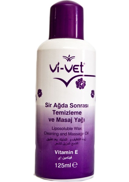 Ağda Temizleme Yağı 125 ml Vit-E