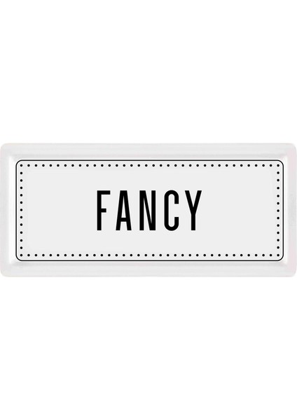 Dikdörtgen Servis Fancy - 35 x 16 cm