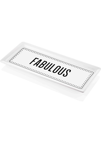Dikdörtgen Servis Fabulous - 35 x 16 cm fiyatları
