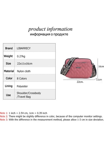 Geometrik Crossbody Çanta Kadın Moda Marka Omuz Çantası Naylon Bez Su Geçirmez El Çantası ve Çanta Bayanlar Küçük Messenger Çanta (Pembe) (Yurt Dışından) fiyatları
