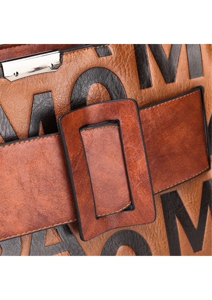 Işık Lüks Çanta Kadın Çanta Tasarımcı Mektup Kemer Omuz Çantaları Bayanlar Crossbody El Tote Çanta Kadınlar İçin (Kahverengi) (Yurt Dışından) fırsatları