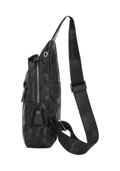 Moda Casual Crossbody Çanta Göğüs Çantası Omuz Çantası Messenger Çanta. (Yurt Dışından)