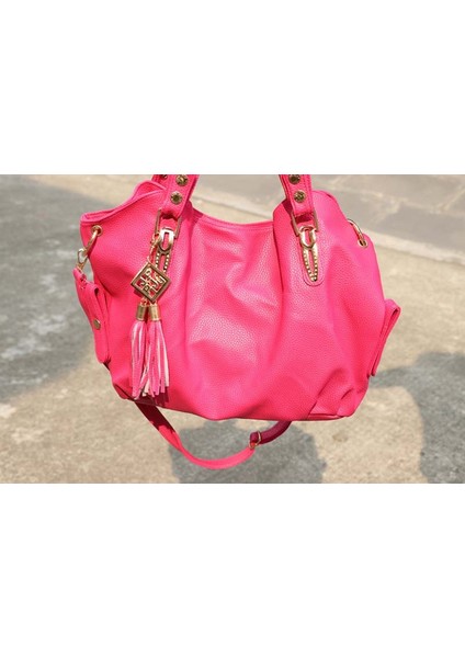100% Hakiki Lüks Çanta Tote Deri Hobo Omuz Çantası Messenger Çanta (Mavi) (Yurt Dışından) modelleri