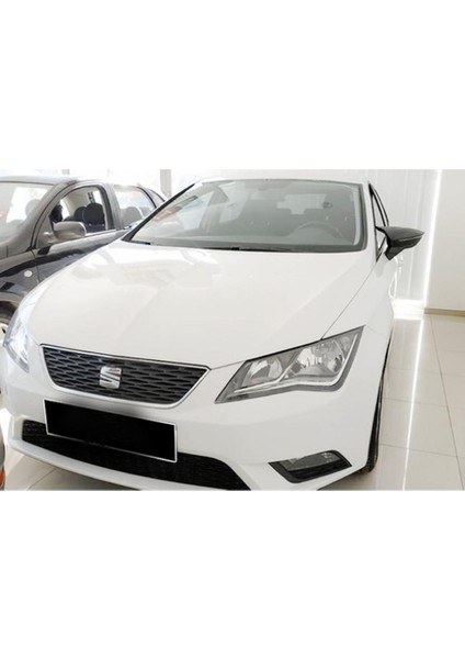 Ebal Oto Seat Leon Mk3 Yarasa Ayna Kapağı Batman Piano Black 2012-2020