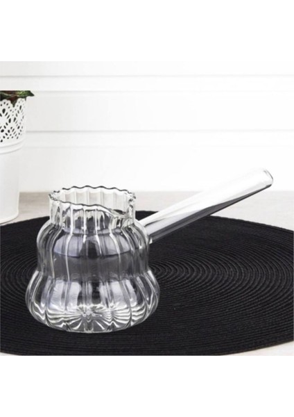 Iris Isıya Dayanıklı Borosilikat Cam Cezve 400 ml