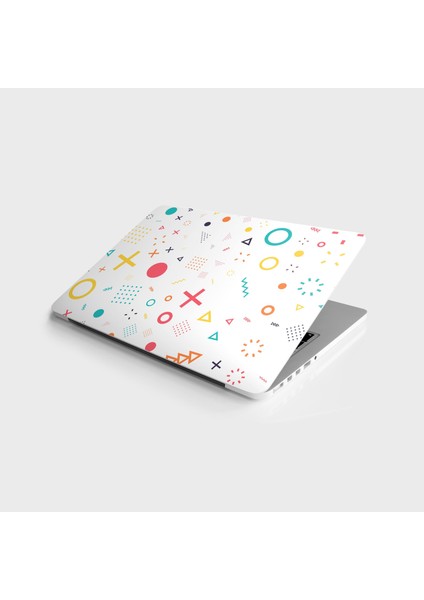Laptop Sticker Bilgisayar Notebook Pc Kaplama Etiketi Geometrik Çizim