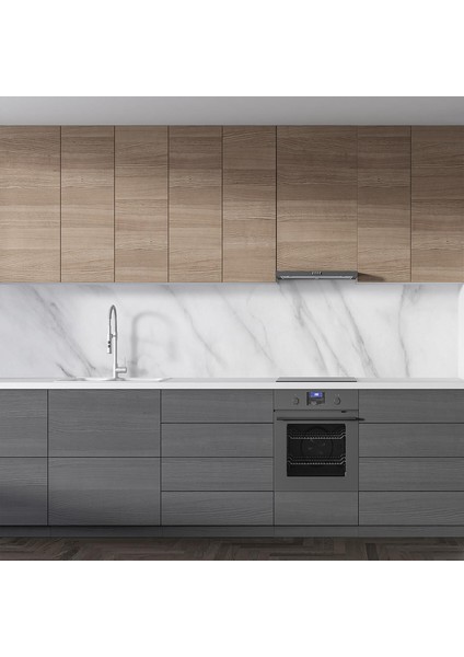 Mutfak Tezgah Arası Folyo Fayans Kaplama Folyosu Beyaz Mermer Yeni 60X100 cm fiyatları