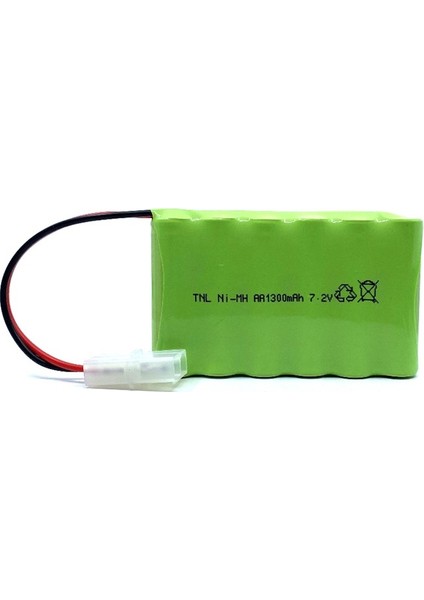 7.2V 1300MAH Oyuncak Araba Pili Bataryası