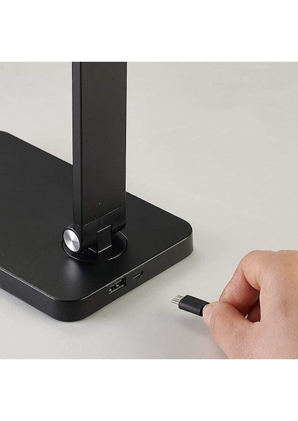 Lambalar Masa Lambası LED Masa Lambası Göz Bakımı Masa Lambası USB Şarj Portu Dokunmatik Kontrol Okuma Lambası (Yurt Dışından)