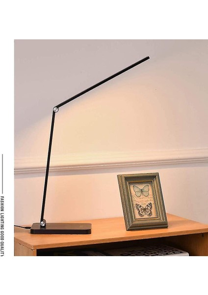 Lambalar Masa Lambası LED Masa Lambası Göz Bakımı Masa Lambası USB Şarj Portu Dokunmatik Kontrol Okuma Lambası (Yurt Dışından)