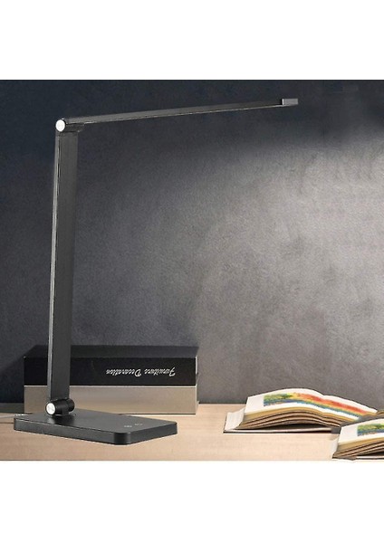 Lambalar Masa Lambası LED Masa Lambası Göz Bakımı Masa Lambası USB Şarj Portu Dokunmatik Kontrol Okuma Lambası (Yurt Dışından)